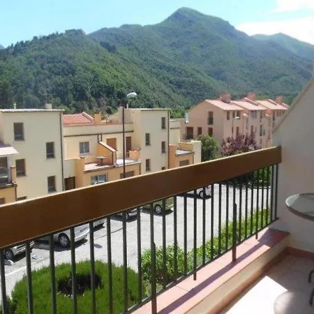F2 à Amélie-les-bains Avec Terrasse, Parking Et Wi-fi, Proche Thermes Et Centre-ville - Fr-1-703-116 *